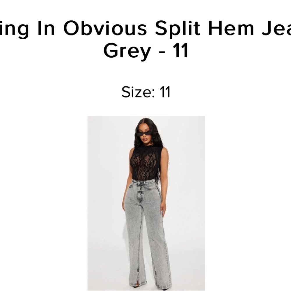 Nice jeans. NWT. Fit more like a size 9 although I have gained weight. 185lbs